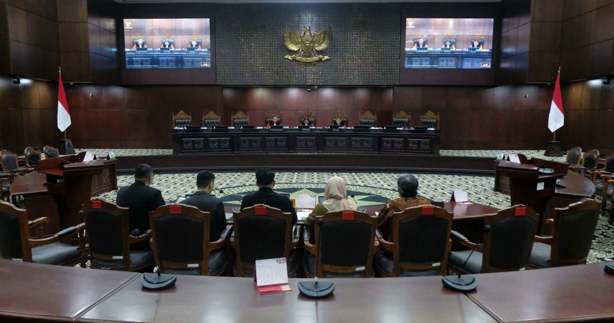 MK Setujui Pencabutan Gugatan UU Pemilu soal Kampanye